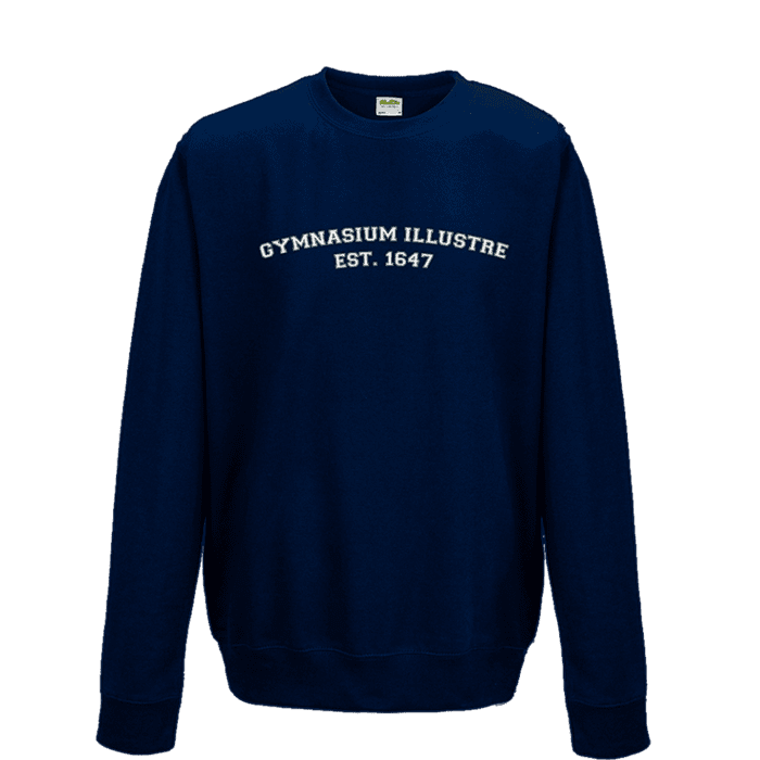 Megztinis su užrašu